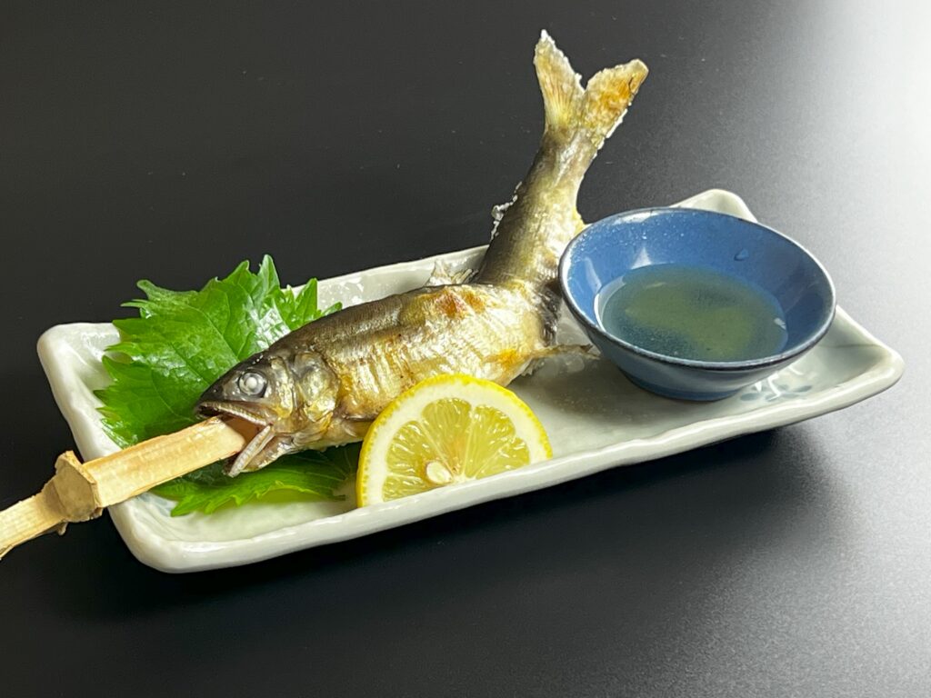 新の魚料理